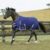 Weatherbeeta Medium Plus Turnout Rug Comfitec Essential Standard Neck 220g Navy/Silver/Red -Waldhausen Verkäufe 2024 44638254.476601 1
