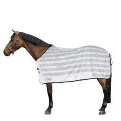 Riding World Fliegendecke Mesh Weiß