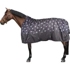 HKM High Neck Decke Orlando Stars 600D 100g Wattefüllung Dunkelblau -Waldhausen Verkäufe 2024 44870930.d10536