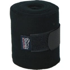 Shires Bandagen Fleece Navy 15cm