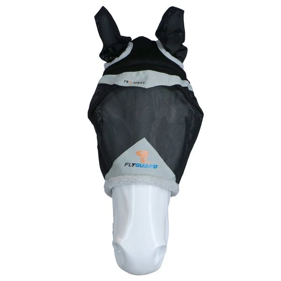 Shires Fliegenmaske Mit Ohren Robust Mesh Schwarz 4 Shires Fliegenmaske Mit Ohren Robust Mesh Schwarz – Bild 2