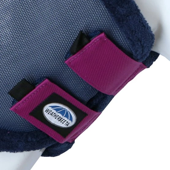 Weatherbeeta Fliegenmaske Comfitec Durable Mesh Mit Nase Schwarz/Lila 10 Weatherbeeta Fliegenmaske Comfitec Durable Mesh Mit Nase Schwarz/Lila – Bild 8