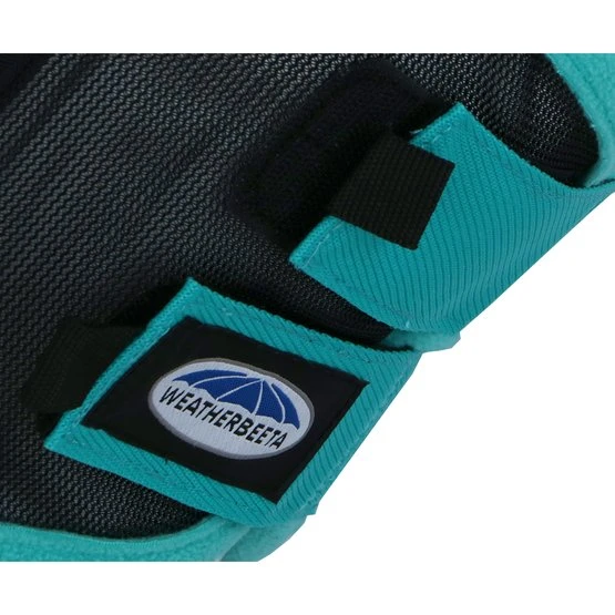 Weatherbeeta Fliegenmaske Comfitec Fine Mesh Mit Ohren Navy/Türkis 11 Weatherbeeta Fliegenmaske Comfitec Fine Mesh Mit Ohren Navy/Türkis – Bild 9