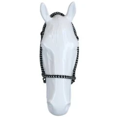 F.R.A. Gebisslose Trense Igor Integrierte Zügel Baumwolle Rot/Gelb