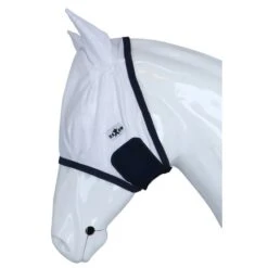 Saxon Fliegenmaske Mesh Weiß/Navy -Waldhausen Verkäufe 2024 agradi 44946646 3.0535d3