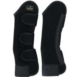 Cal Rei Transportgamaschen 2 Stück Schwarz Warmblut