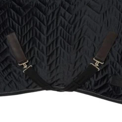 EQUITHÈME Stalldecke Velvet Teddy Schwarz -Waldhausen Verkäufe 2024 agradi 45006876 5.45470a