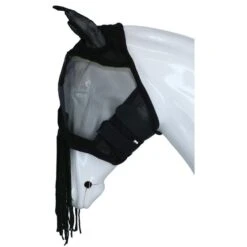 EQUITHÈME Fliegenmaske Anti-UV Franges Schwarz -Waldhausen Verkäufe 2024 agradi 45069095 3.1de304