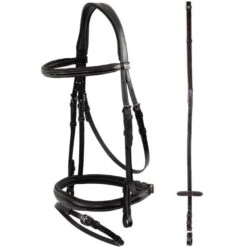 Premiere Trensenzaum Dax Anatomisch Schwarz