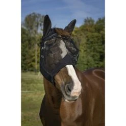 EQUITHÈME Fliegenmaske Anti-UV Ear Mesh Schwarz Warmblut -Waldhausen Verkäufe 2024 ekkia 306 915 203 ambi2.2f4c55