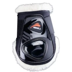 EQuick Streichkappen EShock Rear Velcro Fluffy Schwarz