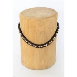 HB Stirnriemen Rivet Glitter Schwarz/Grau -Waldhausen Verkäufe 2024 hb 560 rivet bruin.24c2ac