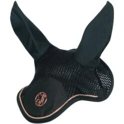 Harry's Horse Fliegenhaube Badge Rosegold Schwarz