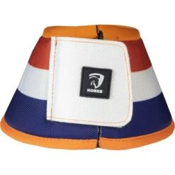 Horka Hufglocken Competition Anti-Turn Rot/Weiß/Blau