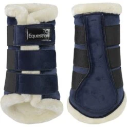 Horka Gamaschen Equestrian Pro Velvet Blau
