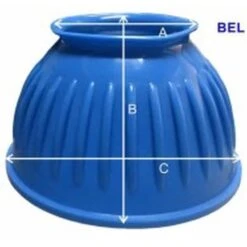 Horka Hufglocken PVC Schwarz -Waldhausen Verkäufe 2024 horka afmeting pvc springschoen.20a62b