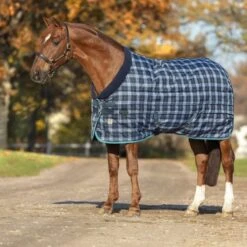 Rhino By Horseware Original Stable Heavy Varilayer Navy Check