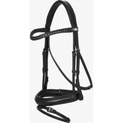 LeMieux Zaum Arika Dressage Braun/Silber -Waldhausen Verkäufe 2024 lemieux it03740 product arikadressagebridle black silver.25fcce