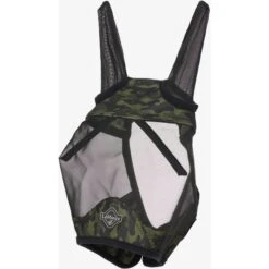 LeMieux Fliegenmaske Half Visor-Tek Camo Blau -Waldhausen Verkäufe 2024 lmx lm visortek flymask camogreen half hr.303a12