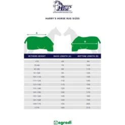 Harry's Horse Jersey Cooler Decke Schwarz -Waldhausen Verkäufe 2024 maattabellen rugsizes harryshorse.6a3342