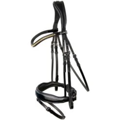 Schockemöhle Trense Prem Stanton Slct Schw/Pat/Orange/Sil XF