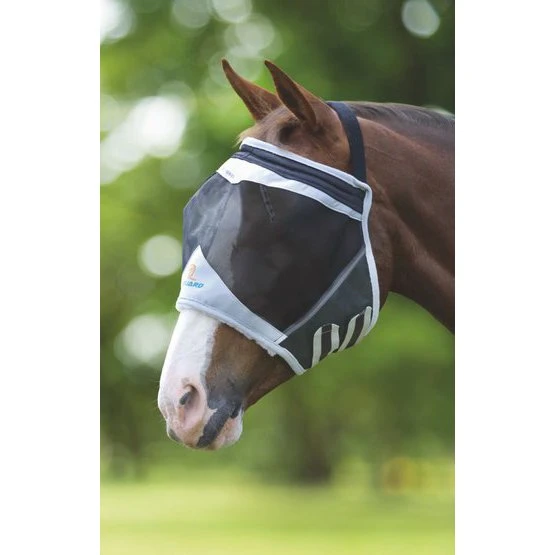 Shires Fliegenmaske Ohne Ohren Mesh Grünblau 10 Shires Fliegenmaske Ohne Ohren Mesh Grünblau – Bild 8